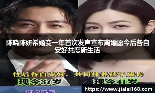 陈晓陈妍希婚变一年首次发声宣布离婚愿今后各自安好共度新生活